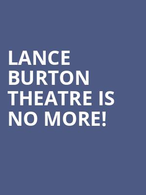 Lance Burton Theatre is no more